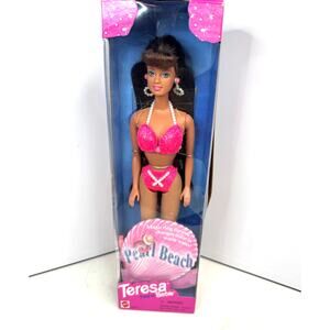 1997 Pearl Beach Theresa Friend of Barbie w/Pearl Ring NIB #18579